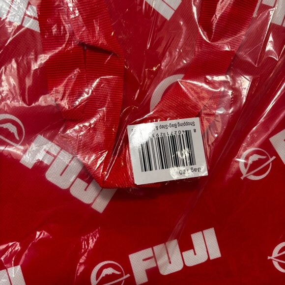 FUJI Kimonos Tote Bag Lot of 2 Red Navy BJJ Gear Shopping Bags New Sealed Set - Picture 7 of 7